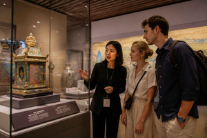 Hong Kong : visite guidée du musée du palais avec accès au toit
