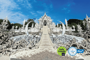 From Chiang Mai: White Temple & Golden Triangle Day Trip