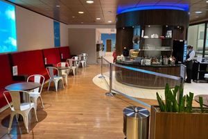 IAH Houston George Bush Intl. Airport KLM Crown Lounge