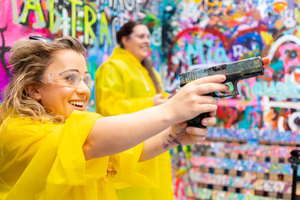 Shooting and Spinning Private Art Experience in Houston