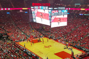 Houston: Billet til Houston Rockets NBA-basketballkamp
