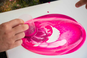 Houston Private Acrylic Pouring Art Experience