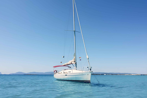 Fahrt mit einem klassischen Segelboot nach Espalmador und Formentera