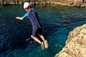 Aventura de Coasteering Express em Sa Pedrera (2 horas)