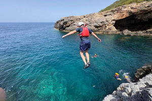 Coasteering Ibiza's North Shore: Jumps, Wild Swims, Caves