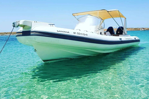 Ibiza and Formentera aboard a semi-rigid treasure (Samaná)