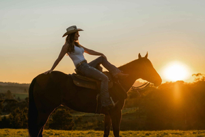 Romantic Sunset Horseback Ride with Sea Views