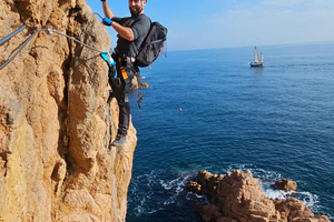 Via ferrata Cala Molí (Costa Brava)
