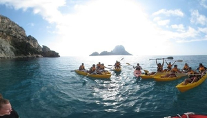Kayaking in Ibiza