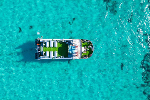 Ibiza: Formentera 360° Boat Trip with Sunset Party