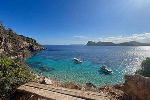 Ibiza Privater Bootsausflug Tagomago Insel 10 Personen Max