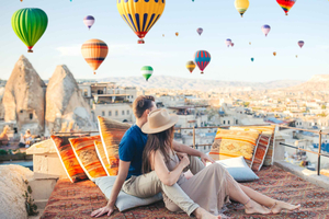 tvådagarstur av Cappadocia med flyg och grotthotell