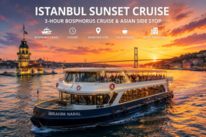 3-Hour Bosphorus Sunset Cruise & Asian Side Stop