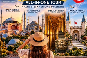 All-in-One Tour Hagia Sophia, Cistern & Topkapi