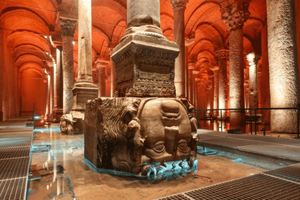 Basilika cisternen och underjordisk rundtur med guide
