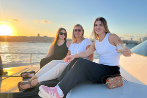 Bosphorus Sunset Cruise with Snacks and Wine