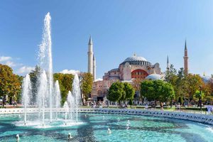 Visita Bizantina de Estambul, Santa Sofía, Cisterna Basílica