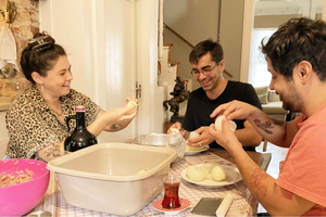 Cooking Class with Local Chef at Historic Kadıkoy Home