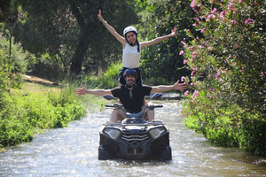 Fethiye: Quad Bike Adventure with Hotel Pickup