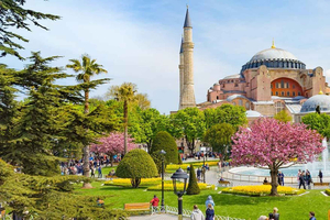 Estambul: Visita guiada de la Mezquita Azul y Santa Sofía