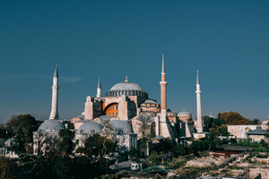 Istanbul: Hagia Sofia, Den blå moské, cisternen og basaren