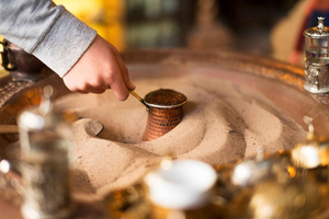 Istanbul: Workshop för sandbryggt turkiskt kaffe i Gamla stan