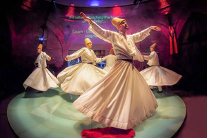 Mystical Whirling Dervish at Hodjapasha Cultural