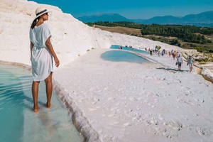 Tour privado diario de Pamukkale desde Estambul en avión