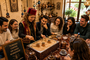 Estambul: taller de café turco en Sultanahmet