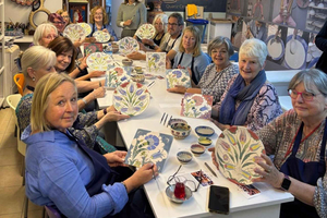 Turkish Tile Art Workshop with Souvenir