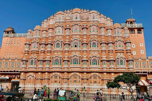 12-daagse tour met privéauto en chauffeur: de Gouden Driehoek met Rajasthan