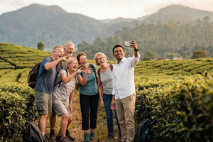 Bandung Waterfall, Dusun Bambu & Tea Tour