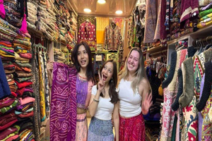 Delhi: Guidet shoppingtur med en kvindelig ekspert