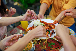 Flavors of Guided Food Tasting Tour with a Local