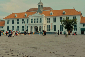 Halvdagstur rundt Jakarta med kinesisktalende guide