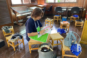 Visita à cidade velha de Jacarta com oficina de Batik