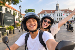 Sightseeingtur på motorcykel i Jakarta