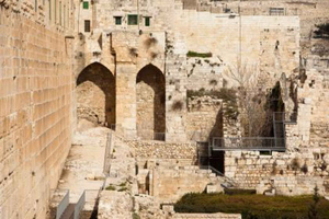 Från Tel Aviv: Davids stad och underjordisk Jerusalem-tur