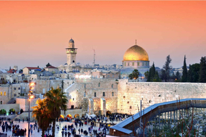 Från Tel Aviv: Tur av Jerusalem och Döda havets höjdpunkter