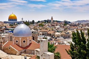 Från Tel Aviv: Gamla stan i Jerusalem, halvdagstur med guide
