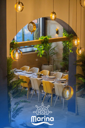 Marina seafood restaurant