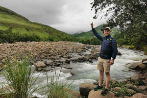 Hiking Tugela Gorge - Highest Waterfall in the world