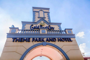 Johannesburg: Gold Reef City Theme Park -teemapuiston kanssa.