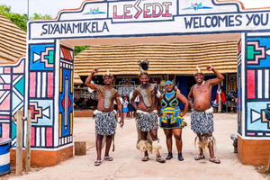 Joanesburgo: Experiência na aldeia cultural de Lesedi