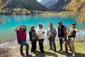 Almaty : visite privée d'une journée du plateau d'Assy et du lac Issyk