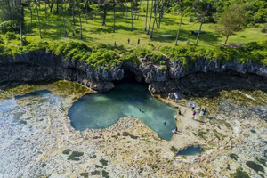 Diani: mergulho e natação na piscina africana em Tiwi Beach