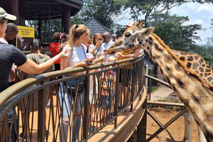 Elefanthemmet, giraffcentret och Bomas of Kenya