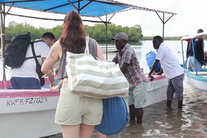 From Diani Beach: Funzi Island Full Day Excursion with Lunch