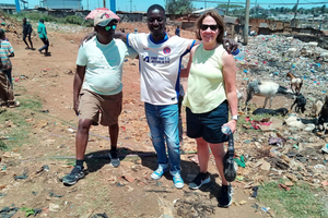 Kibera slum tour with Lucas