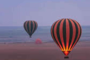 Lake Baringo: Hot Air Balloon Ride with Breakfast & Pickup